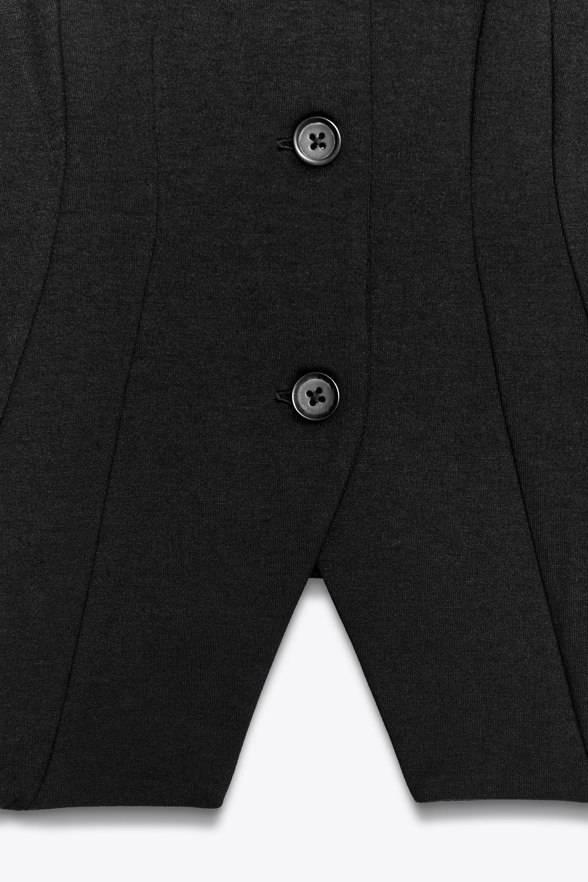 INTERLOCK KNIT VEST TOP